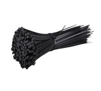 HDBAFCSV Brida for cables de nailon plástico autoblocante, 100 Uds., 5x200mm, 5x300mm, anillo sujeción for bridas negros, brida for grande 4x200mm, correa con cremallera(4x200mm)