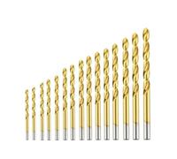 HDBAFCSV Brocas helicoidales de cobalto, brocas for metal Bosch recargables, juego 3 mm(15pcs 6542 Cobalt)