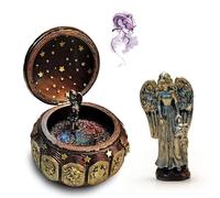 HDBCYUAZ Caja de Musica Caja de música Zodiacal 12 Cartel Caja constelación Sol Dios Regalo for niña cumpleaños día San Valentín(E)