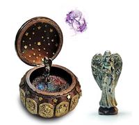 HDBCYUAZ Caja de Musica Caja de música Zodiacal 12 Cartel Caja constelación Sol Dios Regalo for niña cumpleaños día San Valentín(G)