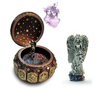 HDBCYUAZ Caja de Musica Caja de música Zodiacal 12 Cartel Caja constelación Sol Dios Regalo for niña cumpleaños día San Valentín(H)