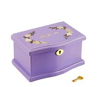 HDBCYUAZ Caja de Musica De Gama Alta Hecha a Mano Caja de música Puede Poner joyería Perfecta del Regalo cumpleaños Navidad San Valentín