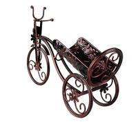 HDBCYUAZ Soporte para Botellas de Vino Metal Wine Bottle Holders Practical Living Room Decorative Cabinet Rotatable Red Wine Display Stand Home Storage Racks Wine Cabinet