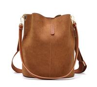 HDBD Bolso Tipo Cubo, Bolso Bandolera para Mujer, Bolso de Mano Vintage con diseño de Cubo, Bolso de Hombro de Cuero PU, Bolsos con Correa Ajustable, Bolsos de Mensajero Retro