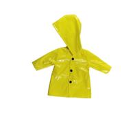 HDBHSBE 18 Inch Doll Raincoat Yellow Rain Jacket Doll Clothing for 18 Inch Girl DollsGirl Raincoat