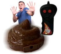 HDBHSBE Control Remoto Caca Realista Paca de Vinilo Batería alimentada Funda Falsa Falsa Falta Fail Toy de Control Remoto para el Truco de Broma April Fools 'Día