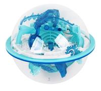 HDBHSBE Maze Ball Toys 3D Puzzle Intelligence Ball Kids Educational Toys Portable Desafiantes Barreras Espacial Toy de Entrenamiento para niños Mazerio de Disco Volador 3D