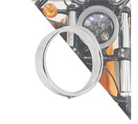 HDBUBALUS 5.75 "visera estilo anillo embellecedor de faro para Harley 5 3/4" LED Headlight cuarenta ocho XL1200 X Wide Glide cuarenta ocho