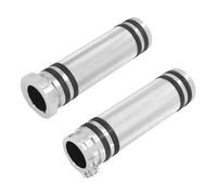 HDBUBALUS Empuñaduras para Manillar de Motocicleta 25 mm CNC de Corte Profundo para Harley Sportster Touring Dyna Softail Custom