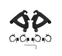 HDBUBALUS Faro guantelete carenado 49mm montaje gatillo ajuste para Harley Dyna Low Rider Street Bob