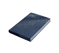 HDDNMLOH Cuaderno Cuaderno de cuero A5, cubierta de cuero, registro del curso, escritura a mano de viaje, cuaderno de negocios, 128 hojas, 256 páginas, versátil y elegante(B)