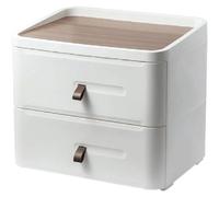 HDDNMLOH Nightstand Nightstand Square Bedside Table Simple Locker Storage Unit Chest with Drawers Modern End Side Table for Bedroom Modern (Size : 35.5cm)