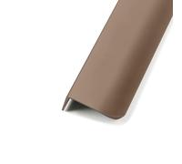 HDEYRSX 1 Piezas Tiradores Ocultos Para Muebles de Cocina Manija de la Puerta de Aluminio Tirón de Cajones Manillas para Gabinete,Armarios y Puerta Corredera,con Tornillos (Longitud 1000mm,Marrón)