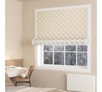 HDEYRSX Cortina Térmica Contra el frío y el Calor,Película Aislante para Ventanas,Protección contra el frío,Aislamiento de ruido,Impermeable y Resistente al Viento,Autoadhesiva (150cm x 120cm,Beige)