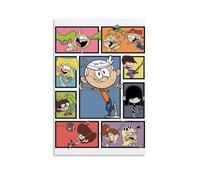 HDFECMK The Loud House (5) pósteres artísticos para pared, lienzo estético, decoración para sala de estar, dormitorio, póster elegante de 30 x 45 cm, estilo sin marco, 6