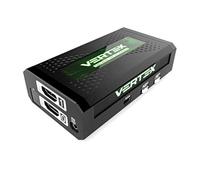 HDFury HDF0110 Vertex 2X 2 HDMI Matrix, 18Gbps para 4K60 4: 4: 4 600MHz, Escalador Integrado y convertidor de Formato Negro