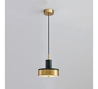 HDFXNCXFC Exquisito mármol pequeño araña suspendida Cobre lámpara acrílica lámpara de lámpara de Colgante Techo led lámpara Colgante Altura Kit Ajustable luminaria