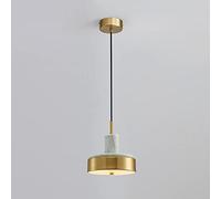 HDFXNCXFC Exquisito mármol pequeño araña suspendida Cobre lámpara acrílica lámpara de lámpara de Colgante Techo led lámpara Colgante Altura Kit Ajustable luminaria