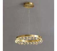 HDFXNCXFC Lámpara Colgante de Techo de Cristal nórdico LED LED ABABLE DE Tres Color DE Tres COLLOS DE ALTIVA SEMBUDADA ELEMBRA SEJORA Ajustable AJUNTABLE Club Villa Foyer