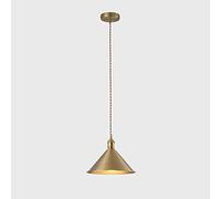 HDFXNCXFC Mini de Metal de latón Carril Colgante Lámpara de aleación Dorada Lámpara Colgante de 1 luz Pequeña Altura de lámpara suspendida Altura Ajustable Barra de luminaria Semi-Embeded Bar Baño