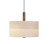 HDFXNCXFC Tambor japonés Mini Colgante luz de lámina de lámina lámpara de Techo lámpara Colgante de Techo de 1 Altura luminaria Ajustable de Altura Ajustable para balcón de Mesa de Comedor