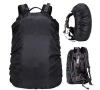 HDGSAFD 1 funda negra impermeable para mochila, práctica funda para la lluvia, cubierta para el polvo, protección para bicicleta al aire libre y montañismo (30 - 40 L)