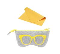HDGSAFD 1 funda para gafas, 1 paño para gafas, funda suave para gafas de sol, bolsa para gafas de sol, funda ultrafina para gafas, adecuada para gafas de sol, gafas de lectura, gafas de miopía