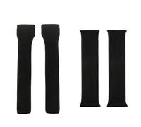 HDGSAFD 1 Par De Guantes De Mujer Y 1 Par De Calcetines Negros, Guantes Largos De Punto, Artículos De Abrigo Para Otoño E Invierno, Guantes Elásticos Sin Dedos