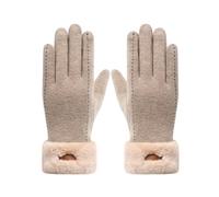 HDGSAFD 1 Par De Guantes Térmicos Para Mujer, Guantes Para Dedos, Guantes De Ciclismo, Guantes Polares De Protección Contra El Frío, Productos De Invierno Para Exteriores