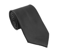 HDGSAFD 1 pieza de corbata negra, ropa formal para hombre, corbata de negocios, corbata de camisa profesional, corbata hecha a sí misma, adecuada para ocasiones de negocios y bodas