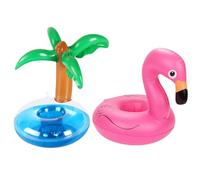 HDGSAFD 1 Pieza En Una Montaña Rusa Inflable De Árbol De Coco Y Montaña Inflable De Flamenco De 1 Pieza, Montaña Rusa Flotante De Agua, Suministros para Fiestas En La Piscina, Montaña Rusa Creativa.