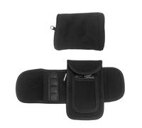 HDGSAFD 1 Portavasos Magnético Y 1 Bolsa Protectora para La Muñeca, Portavasos De Agua Multifunción, Diseño De Hebilla, Adecuada para Ciclismo Y Senderismo (Negro).