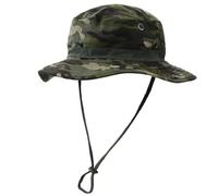 HDGSAFD 1 sombrero de pescador plegable, sombrero de sol de verano, sombrero de camuflaje verde, sombrero de protección solar transpirable y cómodo, adecuado para pesca, caza, montañismo y camping