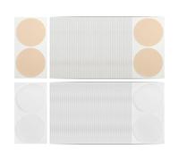 HDGSAFD 100 Pares de Pegatinas para Pezón Antibulto, Bandas y Parches para Corredores, Cubiertas para Hombres - Tono de Piel Blanca