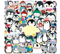 HDGSAFD 100 Pegatinas De Pingüinos, Bonitas Pegatinas De Dibujos Animados, Interesantes Pegatinas De Grafiti, Se Pueden Utilizar para Decorar Álbumes De Recortes, Patinetas Y Equipaje.