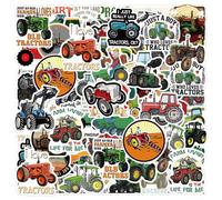 HDGSAFD 120 Pegatinas De Tractores Agrícolas, Pegatinas Impermeables, Pegatinas Creativas, Se Pueden Utilizar para Decorar Patinetas, Cuadernos, Álbumes De Recortes, Etc.
