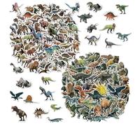 HDGSAFD 150 Hojas De Pegatinas De Dinosaurios, Pegatinas Impermeables para Niños, Pegatinas Decorativas para Cuadernos De Equipaje DIY, Pegatinas Divertidas