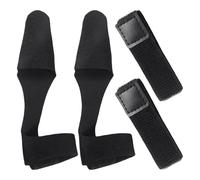 HDGSAFD 2 Bridas para Cañas De Pescar Y 2 Tapas Protectoras para Cañas De Pescar, Fundas Protectoras para Cañas De Pescar, Bridas Elásticas para Cañas De Pescar, Accesorios para Cañas De Pescar