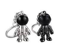 HDGSAFD 2 llaveros de astronauta, colgantes de astronauta, regalos geniales para hombres y mujeres, decoración de bolsas, llaveros, accesorios colgantes, multicolor