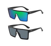 HDGSAFD 2 Pares De Gafas De Sol, Gafas De Sol De Tendencia De Moda, Gafas De Ciclismo Al Aire Libre, Gafas De Protección Solar Para Pesca, Accesorios Para Fotos De Viaje.