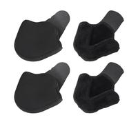HDGSAFD 2 Pares De Orejeras Para Casco, Orejeras De Invierno Para Ciclismo Al Aire Libre, Calentadores De Orejas De Felpa, Accesorios De Protección Auditiva Resistentes Al Frío