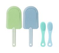 HDGSAFD 2 Peines para Pelo De Gato, 2 Cepillos De Limpieza Facial para Gatos, Cepillo De Aseo para Gatos De Doble Cara, Peine De Masaje, Suministros para Mascotas