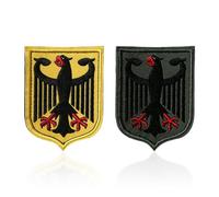 HDGSAFD 2 Piezas De Parche De Tela De Patrón De Águila, Parche De Tela Bordado, Parche De Tela Personalizado Retro Y Parche De Tela Decorativo De Ropa.