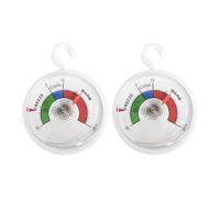 HDGSAFD 2 Piezas De Termómetros Congelados, Termómetros Coles, Esfera De Termómetro Compacta Portátil, Adecuada para Refrigeradores.