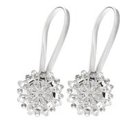 HDGSAFD 2 Unidades De Lazos Magnéticos para Cortinas, Lazos Brillantes para Cortinas, Lazos Decorativos para Cortinas, Accesorios para Cortinas
