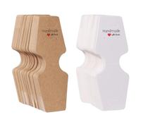 HDGSAFD 200 Uds Tarjetas De Embalaje De Collares, Tarjetas para Presentación De Joyas, Accesorios De Joyería DIY, Accesorios De Embalaje De Joyería