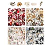 HDGSAFD 226 Pegatinas Retro, Pegatinas Creativas, Pegatinas Decorativas para Niñas, Pegatinas Impermeables, Pueden Decorar Cajas De Teléfonos Móviles, Computadoras, Equipaje