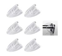 HDGSAFD 3 pares de 6 alas, gafas de protección, alas transparentes para los ojos, cubierta lateral