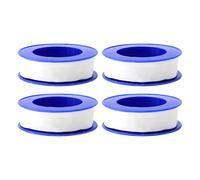 HDGSAFD 4 Rollos De Cinta Blanca De Materia Prima, Cinta Espesa De Alta Viscosidad, Cinta De Sellado De Tuberías, Adecuada para Tuberías, Cabezales De Ducha, Alcantarillas Y Juntas.