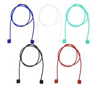 HDGSAFD 5 Piezas De Cordón Magnético para Auriculares, Cuerda Antipérdida De Silicona Suave, Cuerda para Auriculares Deportivos, Cuerda para Auriculares Inalámbricos, Viajes Diarios(5 Colores).